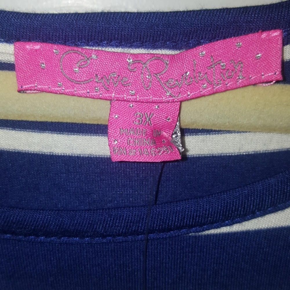 Hi-Lo Stripped Short-term NWT - Picture 5 of 5